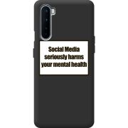 Черный чехол BoxFace OnePlus Nord 