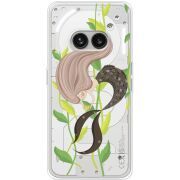 Прозрачный чехол BoxFace Nothing Phone (2a) Cute Mermaid