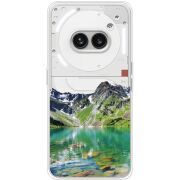 Прозрачный чехол BoxFace Nothing Phone (2a) Green Mountain