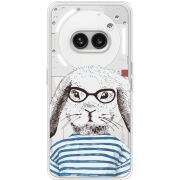 Прозрачный чехол BoxFace Nothing Phone (2a) MR. Rabbit