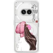 Прозрачный чехол BoxFace Nothing Phone (2a) It's Gonna Be OK