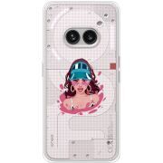 Прозрачный чехол BoxFace Nothing Phone (2a) Selena Gomez