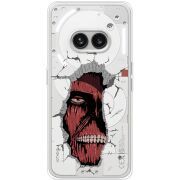 Прозрачный чехол BoxFace Nothing Phone (2a) Нападение Титана