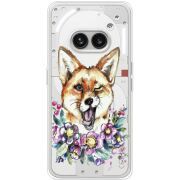 Прозрачный чехол BoxFace Nothing Phone (2a) Winking Fox