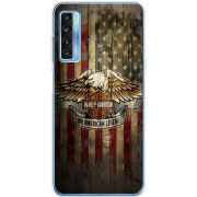 Чехол BoxFace TCL 20L Plus Harley An American Legend