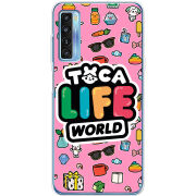 Чехол BoxFace TCL 20L Plus Toca Boca Life World