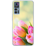 Чехол BoxFace TCL 30 Bouquet of Tulips