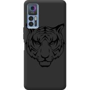 Черный чехол BoxFace TCL 30 Tiger