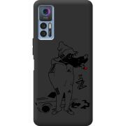 Черный чехол BoxFace TCL 30 