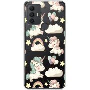Прозрачный чехол BoxFace TCL 306 Unicorns