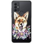 Прозрачный чехол BoxFace TCL 306 Winking Fox