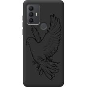 Черный чехол BoxFace TCL 306 Dove