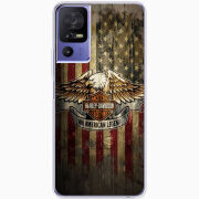 Чехол BoxFace TCL 40 SE Harley An American Legend