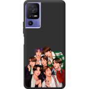 Черный чехол BoxFace TCL 40 SE BTS