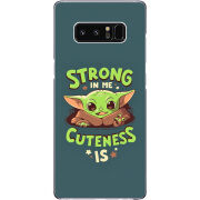 Чехол Uprint Samsung N950F Galaxy Note 8 Strong in me Cuteness is