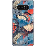 Чехол Uprint Samsung N950F Galaxy Note 8 Blue Herb