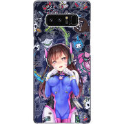Чехол Uprint Samsung N950F Galaxy Note 8 Overwatch D.VA