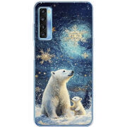 Чехол BoxFace TCL 20L Північні ведмеді