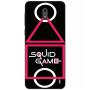 Чехол Uprint Nokia 2 siquid game игра в кальмара