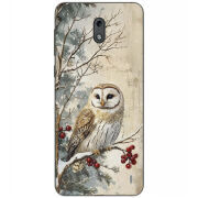 Чехол Uprint Nokia 2 Christmas Owl