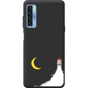 Черный чехол BoxFace TCL 20L Meet The Stars