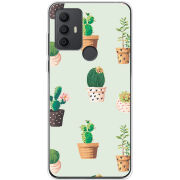 Чехол BoxFace TCL 30 SE L-green Cacti