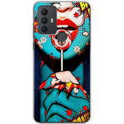 Чехол BoxFace TCL 30 SE Girl Pop Art