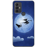 Чехол BoxFace TCL 30 SE Christmas Dragon