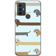 Чехол BoxFace TCL 30 SE Dachshund