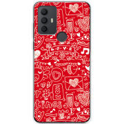 Чехол BoxFace TCL 30 SE Happy Valentines