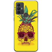 Чехол BoxFace TCL 30 SE Pineapple Skull