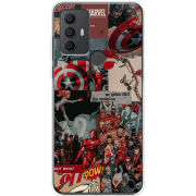 Чехол BoxFace TCL 30 SE Marvel Avengers