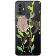 Прозрачный чехол BoxFace TCL 30 SE Cute Mermaid