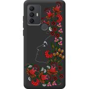 Черный чехол BoxFace TCL 30 SE 3D Ukrainian Muse