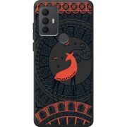 Черный чехол BoxFace TCL 30 SE Ornament