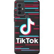 Черный чехол BoxFace TCL 30 SE Tik Tok