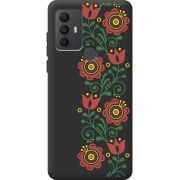 Черный чехол BoxFace TCL 30 SE Ethno