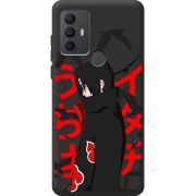 Черный чехол BoxFace TCL 30 SE Учиха Итачи
