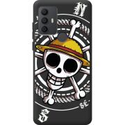 Черный чехол BoxFace TCL 30 SE One Piece Компас