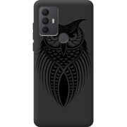 Черный чехол BoxFace TCL 30 SE Owl