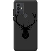 Черный чехол BoxFace TCL 30 SE Deer