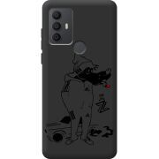 Черный чехол BoxFace TCL 30 SE 