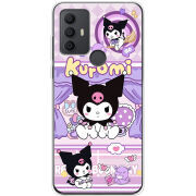Чехол BoxFace TCL 30E Милі пустощі Kuromi