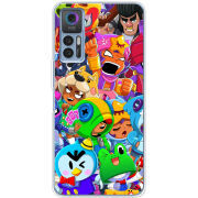Чехол BoxFace TCL 30 Plus friends brawl stars