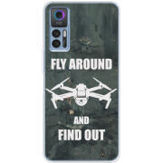 Чехол BoxFace TCL 30 Plus Дрон Fly Around