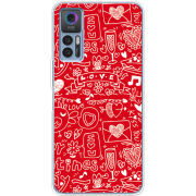 Чехол BoxFace TCL 30 Plus Happy Valentines