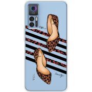 Прозрачный чехол BoxFace TCL 30 Plus Love Beauty