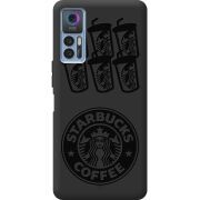 Черный чехол BoxFace TCL 30 Plus Black Coffee