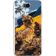 Чехол Uprint LG X Power 2 M320 Воїни ЗСУ