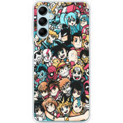 Чехол BoxFace Samsung Galaxy M15 5G (M156) Anime Stickers